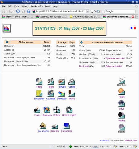 homepage